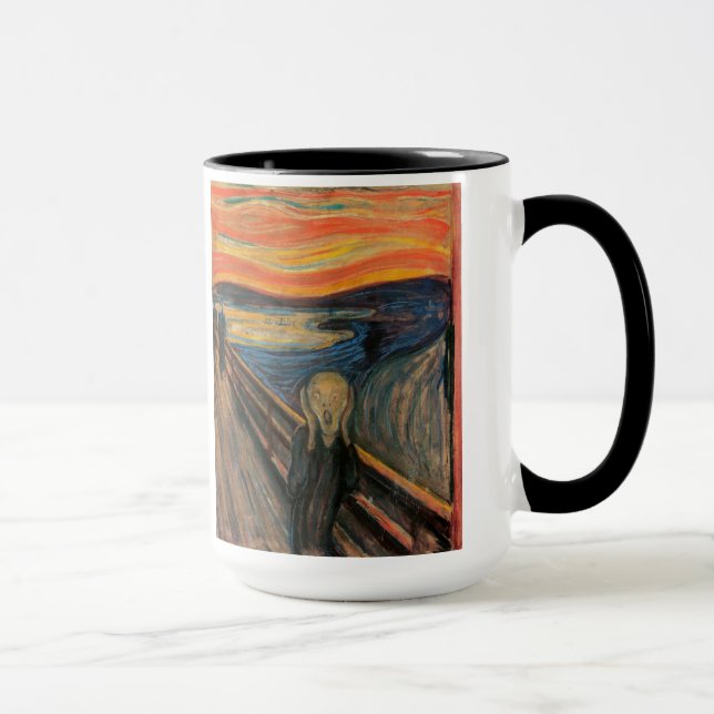 "Das Scream Tasse (Rechts)