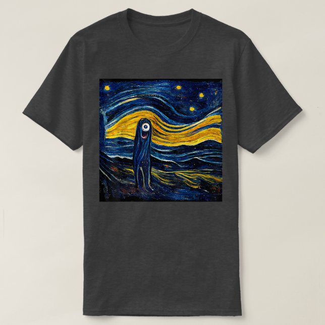 Das Screenshot Star Night T - Shirt Copy (Design vorne)