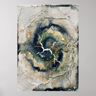 Das sedimentäre Echo eines vergessenen Gelübdes Poster