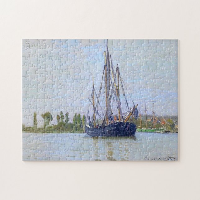 Das Segelboot Monet Fine Art Puzzle (Horizontal)