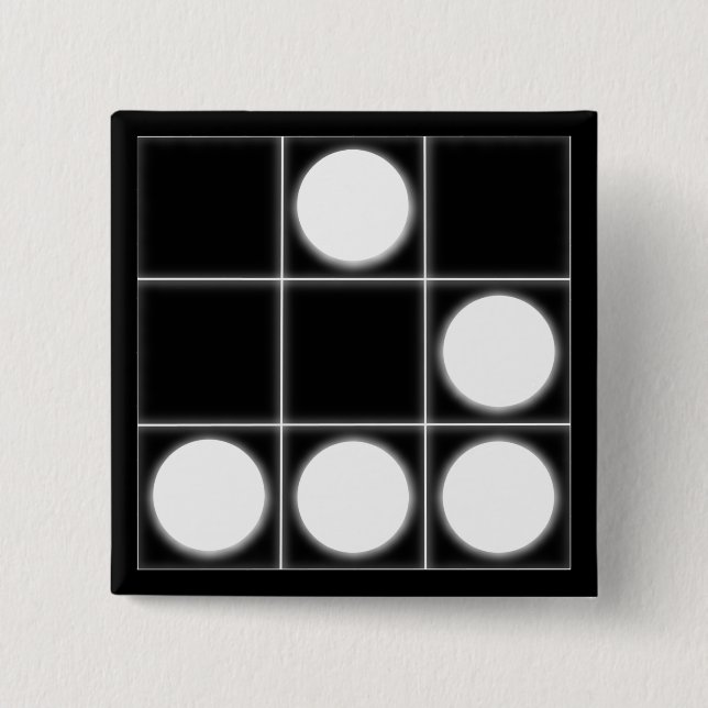 Das Segelflugzeug: Ein universeller Hacker Button (Vorderseite)