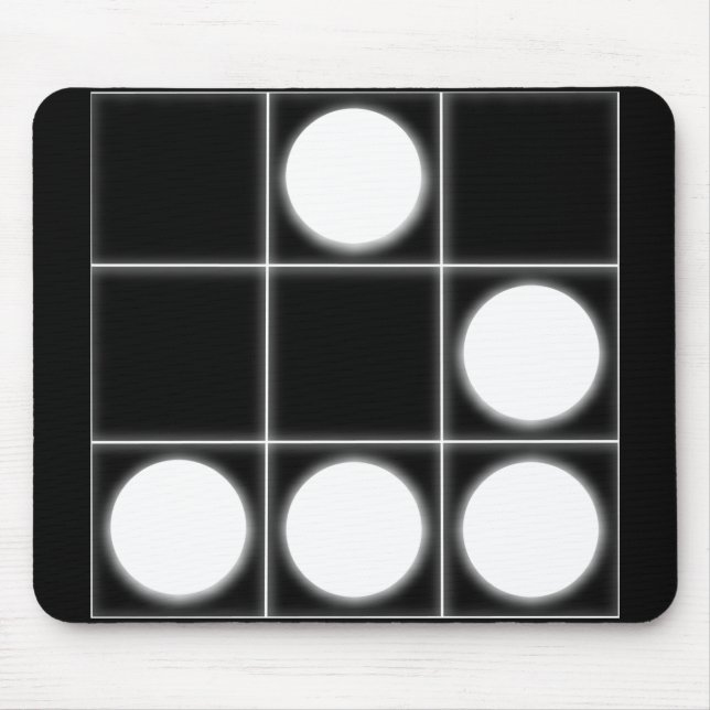 Das Segelflugzeug: Ein universelles Hacker-Emblem Mousepad (Vorne)