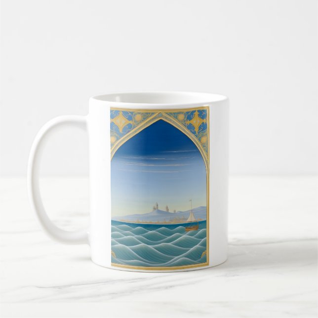 Das Segelschiff  Kaffeetasse (Links)
