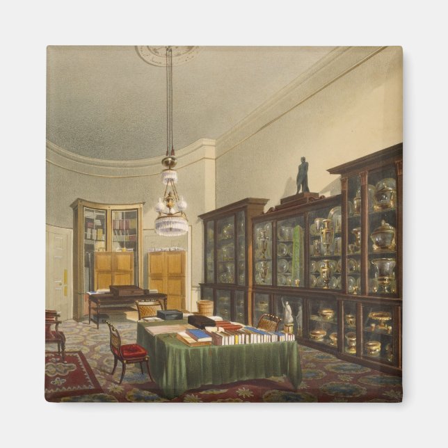 Das Sekretariatszimmer, Apsley House, von T. Boys, Magnet (Vorne)