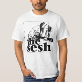 "Das sesh" der Männer Logo-Weiß T-Shirt