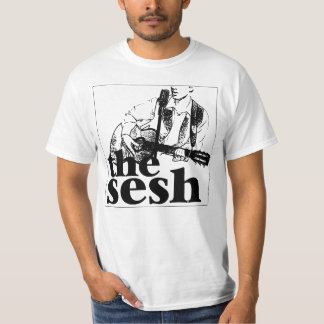"Das sesh" der Männer Logo-Weiß T-Shirt
