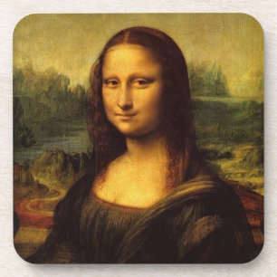 Das Set des Untersetzer Mona Lisa