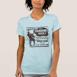Das Shadow's Back Vintag Radio Ad T-Shirt