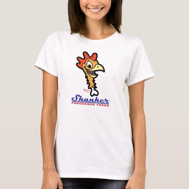 Das Shanker verarbeitete Hühnerfleisch-T-Shirt T-Shirt (Vorderseite)