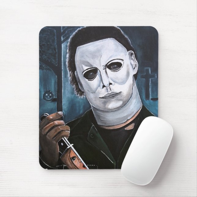 Das Shape-Gemälde von Alfred Fox Mousepad (Mit Mouse)