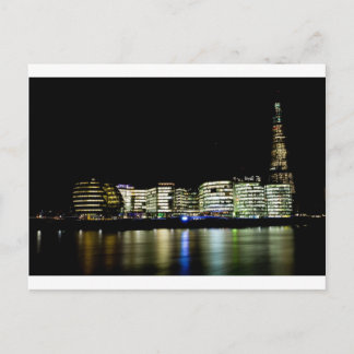 Das Shard and Southbank-Gebäude Postkarte