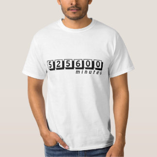 Das Shirt 525600 Minuten-Männer
