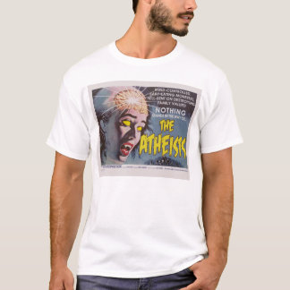 Das Shirt der Atheistenspoof-Film-Plakat-Männer
