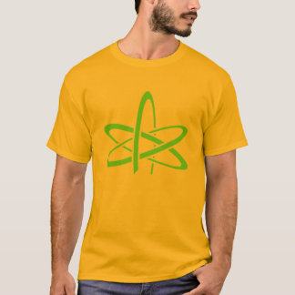 Das Shirt der atheistischen Atom-Männer