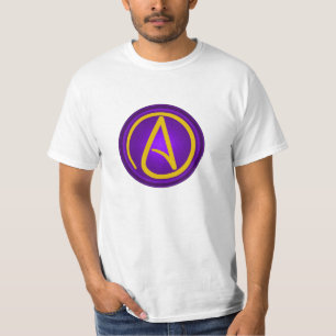 Das Shirt der atheistischen Logo-Männer