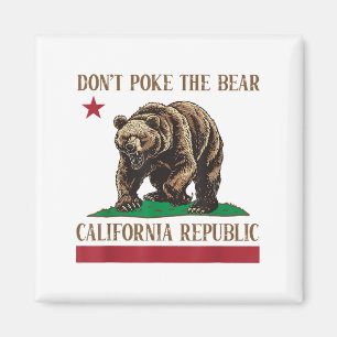 Das Shirt der Bärenrepublik Kalifornien nicht für Magnet
