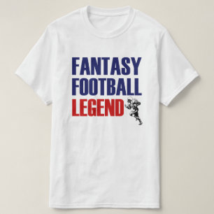 Das Shirt der Fantasie-Fußball-Legendenmänner