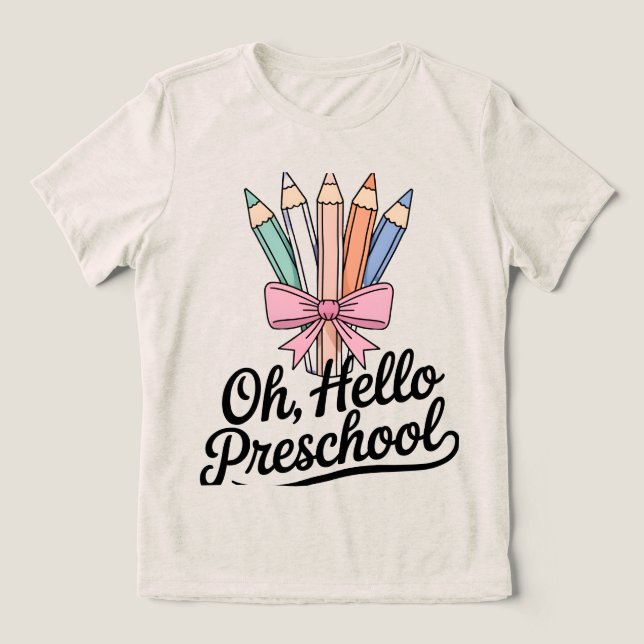 Das Shirt der Frauen zurück in die Schule (Design Vorderseite)