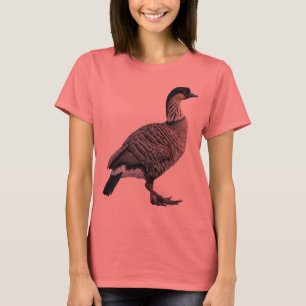 Das Shirt der hawaiischen Frauen der Gans-(Nene)