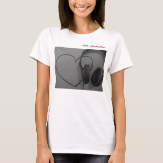 Das Shirt der Herz-u. Kopfhörer-Mädchen