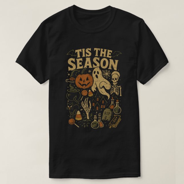 Das Shirt der Jahreszeit ist ungewöhnlich Hallowee (Design vorne)