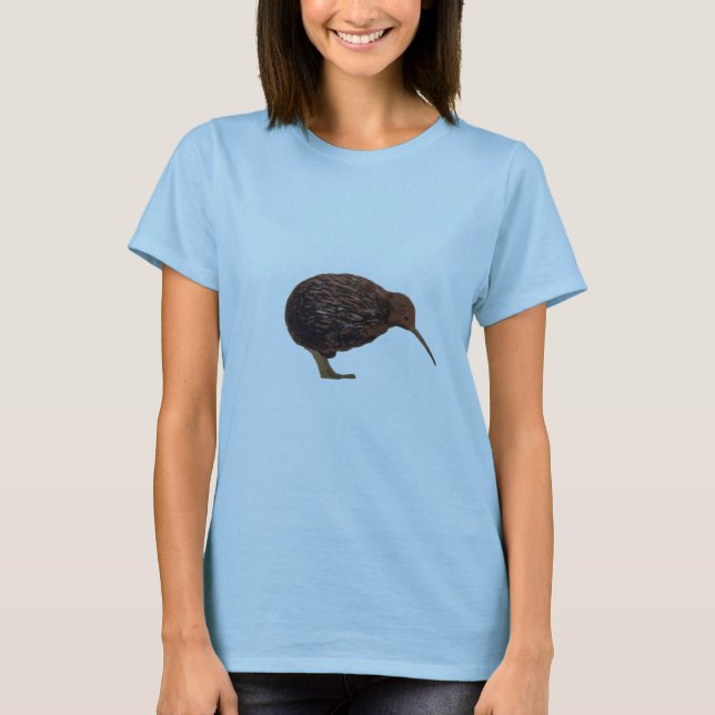 Das Shirt der klassischen Brown-Kiwi-Frauen (Vorderseite)