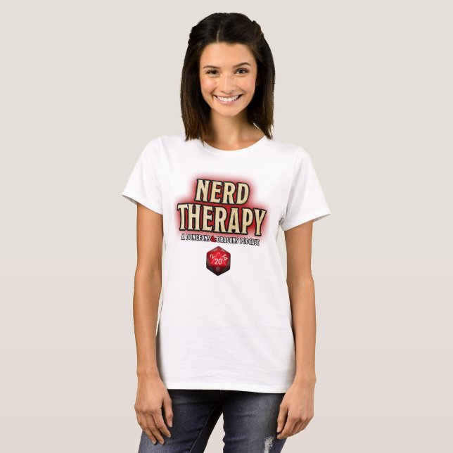 Das Shirt der Nerd-Therapie-Frauen (Vorne ganz)