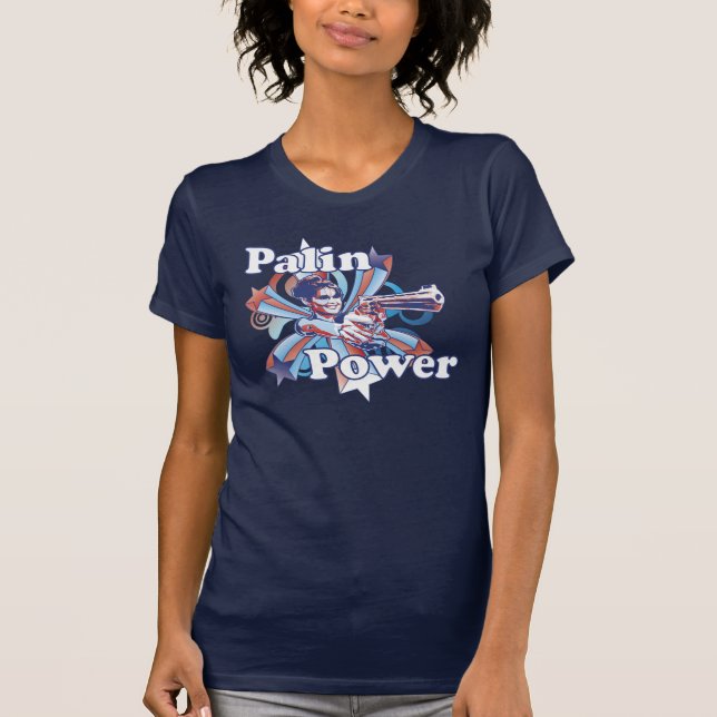 Das Shirt der Palin Power-Frau (Vorderseite)
