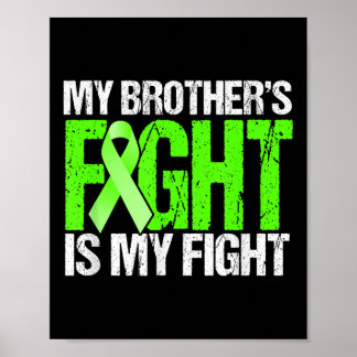 Das Shirt der psychischen Gesundheit, das meine Br Poster