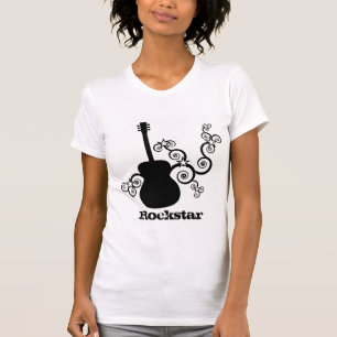 Das Shirt der Rockstar Gitarren-Frau