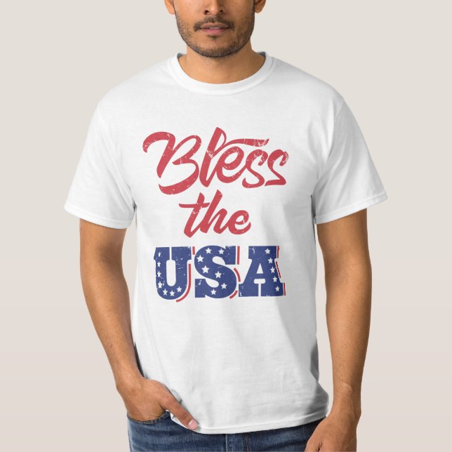 Das Shirt der USA segnen, das Sweatshirt, Hoodie (Vorderseite)