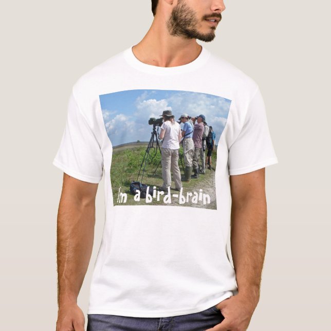 das Shirt der Vogel-Beobachter (Vorderseite)