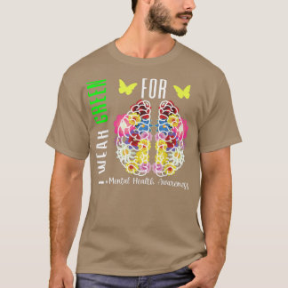 Das Shirt des Bewusstseins für psychische Gesundhe