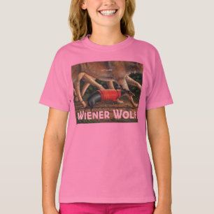 Das Shirt des Dackel-Wolf-Kindes