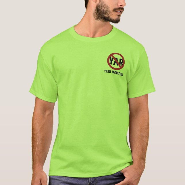 Das Shirt des Kennzeichens (Vorderseite)