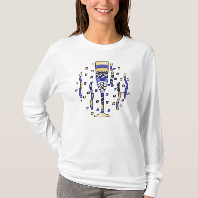 Das Shirt des Neujahrs "Toast Women's Light" (Vorderseite)