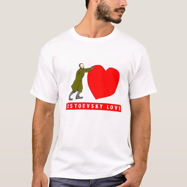 Das Shirt Dostoevsky Liebevalentines (Vorderseite)