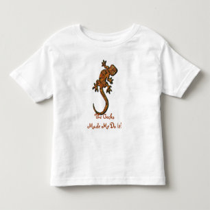 Das Shirt Gecko-Eidechse lustiges Tier-Liebhaber