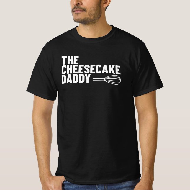 Das Shirt Käsekuchen Daddy (Vorderseite)