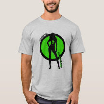 das Shirt-Logo der sexy Männer der