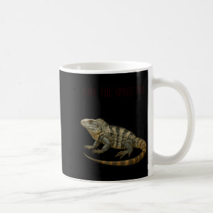 Das Shirt Rette Dornschwanzleguan Reptil Kaffeetasse