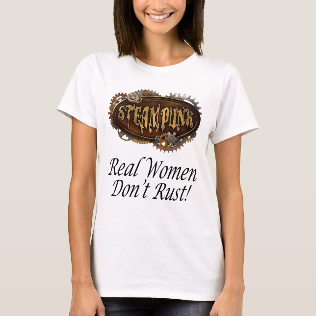Das Shirt Steampunk Frauen (Vorderseite)