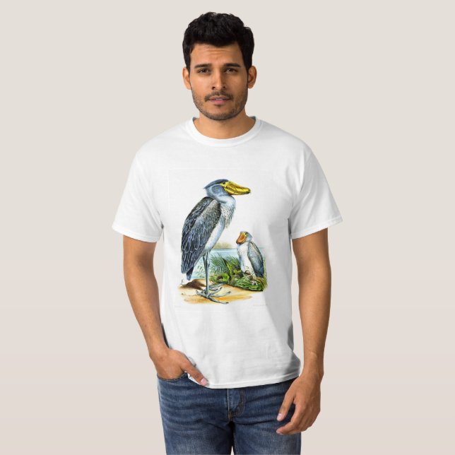 Das Shoebill (Balaeniceps rex) T-Shirt (Vorne ganz)
