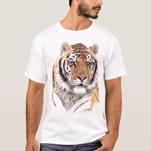 DAS SIBERIAN TIGER PRINT SHIRT (Vorderseite)
