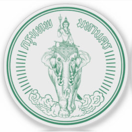 Das Siegel Bangkok, Thailand Aufkleber