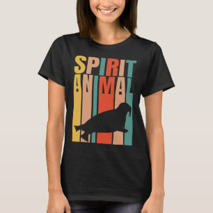 Das Siegel ist mein Geist-Tier-Retro T-Shirt