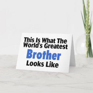 Das sieht der größte Bruder der Welt aus Karte