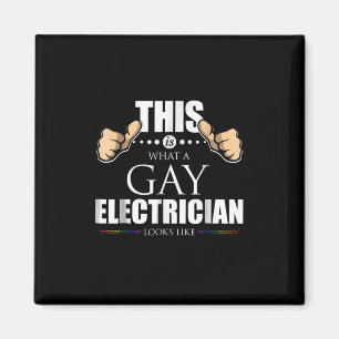 Das sieht ein schwul-elektrischer Elektromann wie Magnet