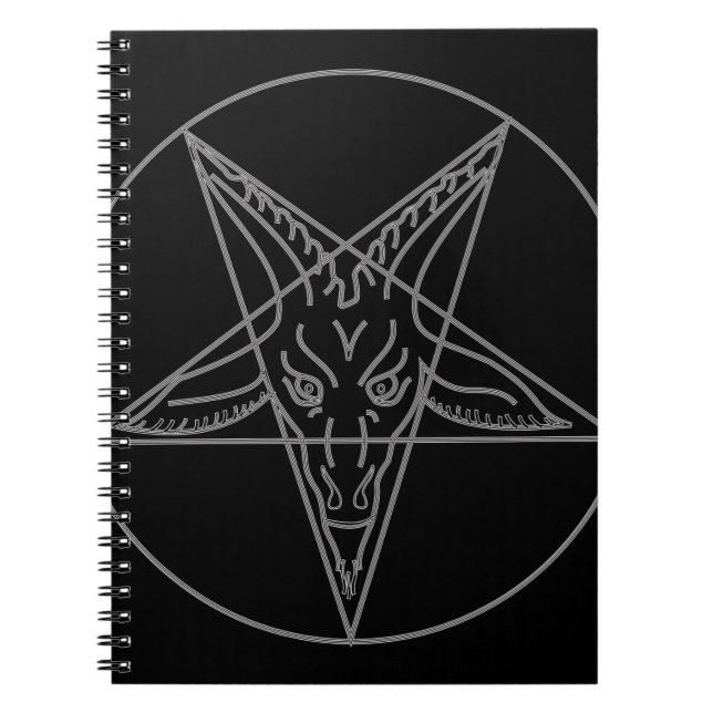Das Sigil von Baphomet Notizblock (Vorderseite)