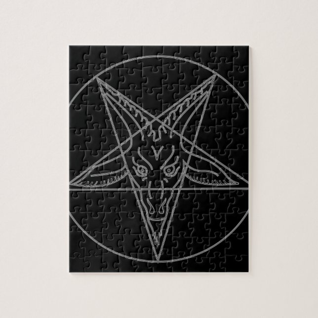Das Sigil von Baphomet Puzzle (Vertikal)